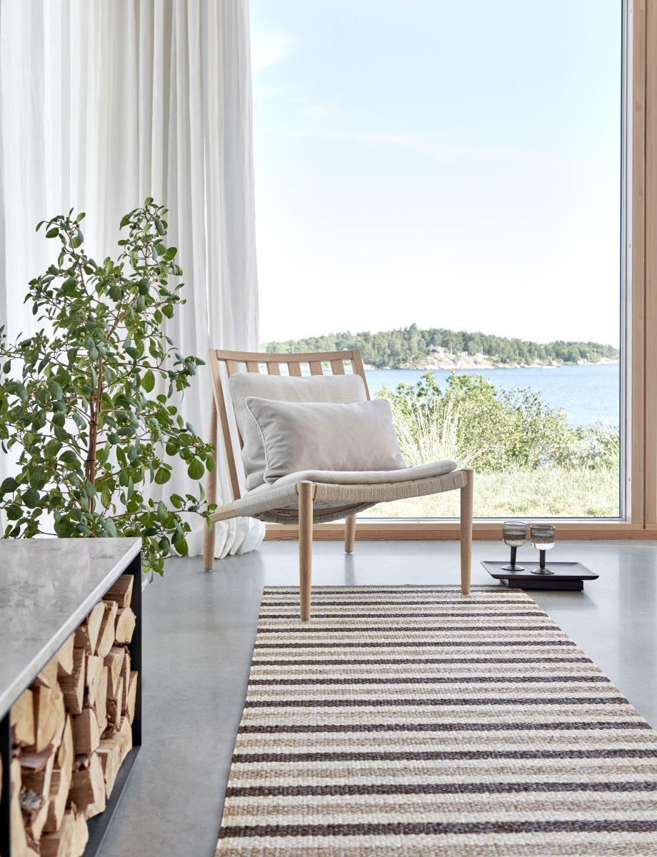 Teo Rug 230x320cm Denim Pappelina