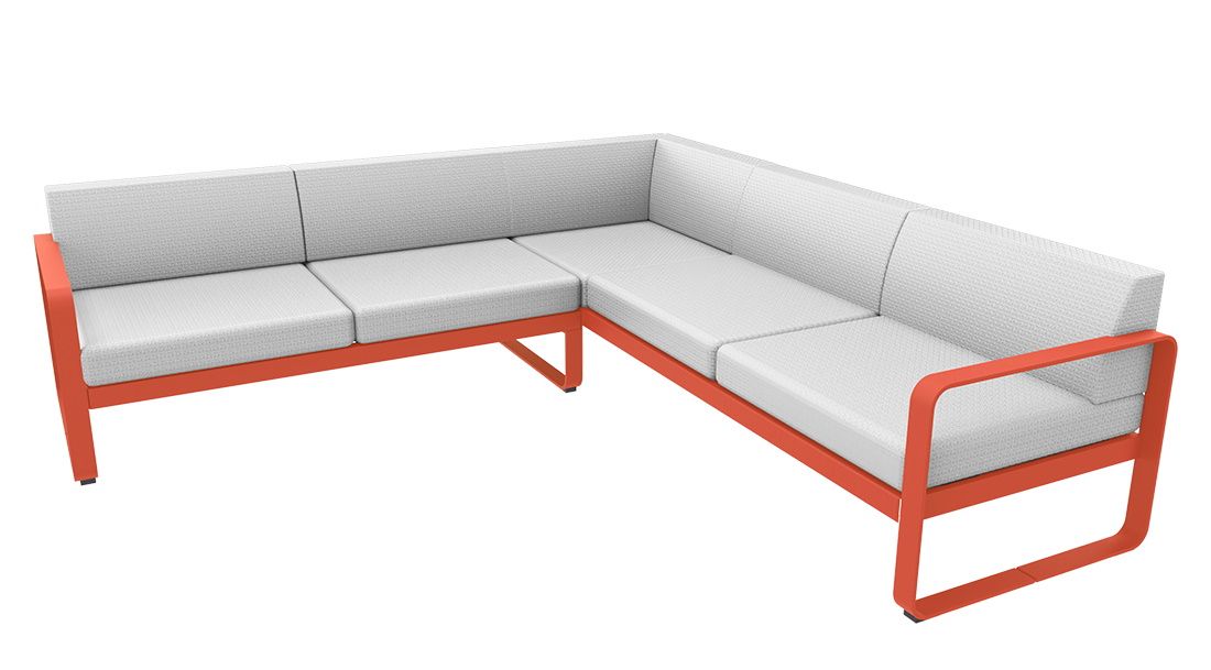 Bellevie Lounge Sofa Composition 2 A Outdoor Fermob 