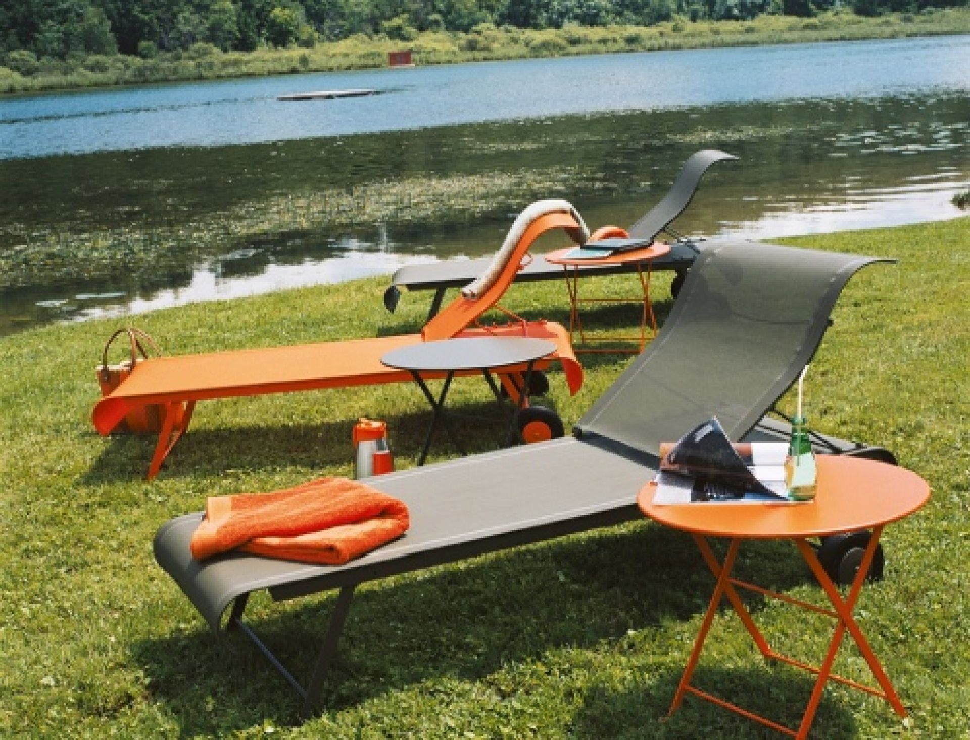 Dune Sun lounger Fermob