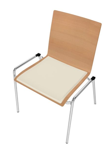S 262 SP Chair without armrest with mirror upholstery Thonet 