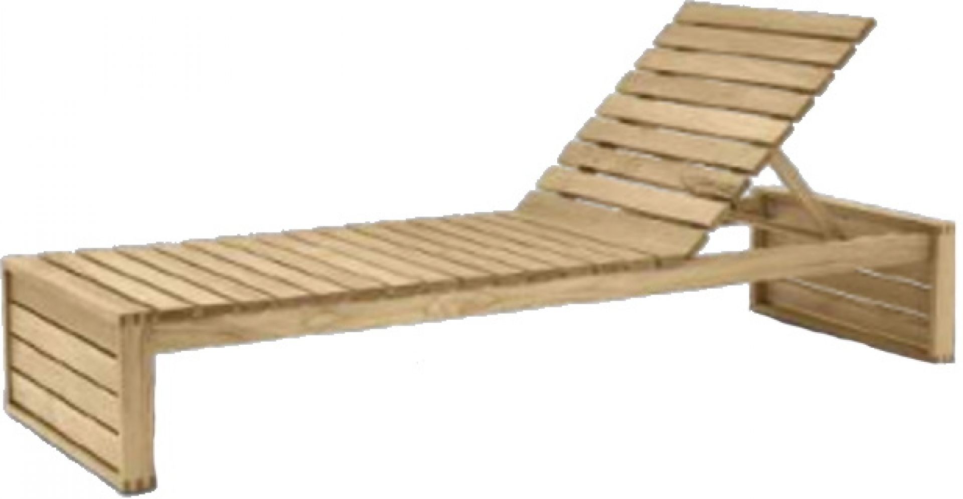 Kjaer sunbed Outdoor Carl Hansen & Søn