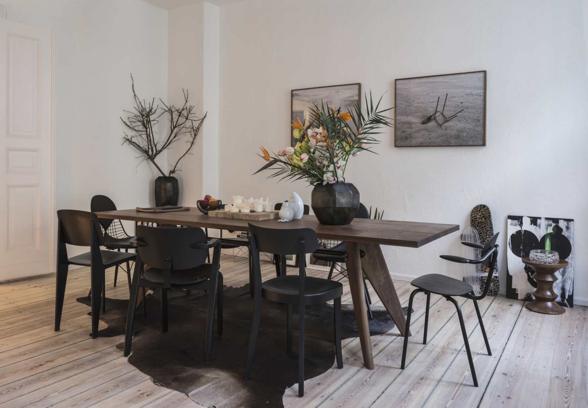 Table S.A.M Bois Table W 90 x L 180 cm Vitra