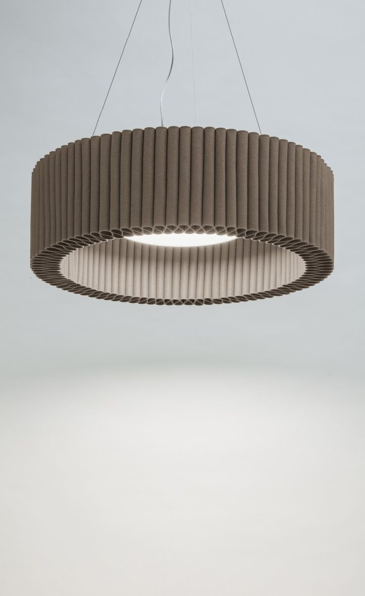 Wave ceiling object incl. suspension device Hey Sign