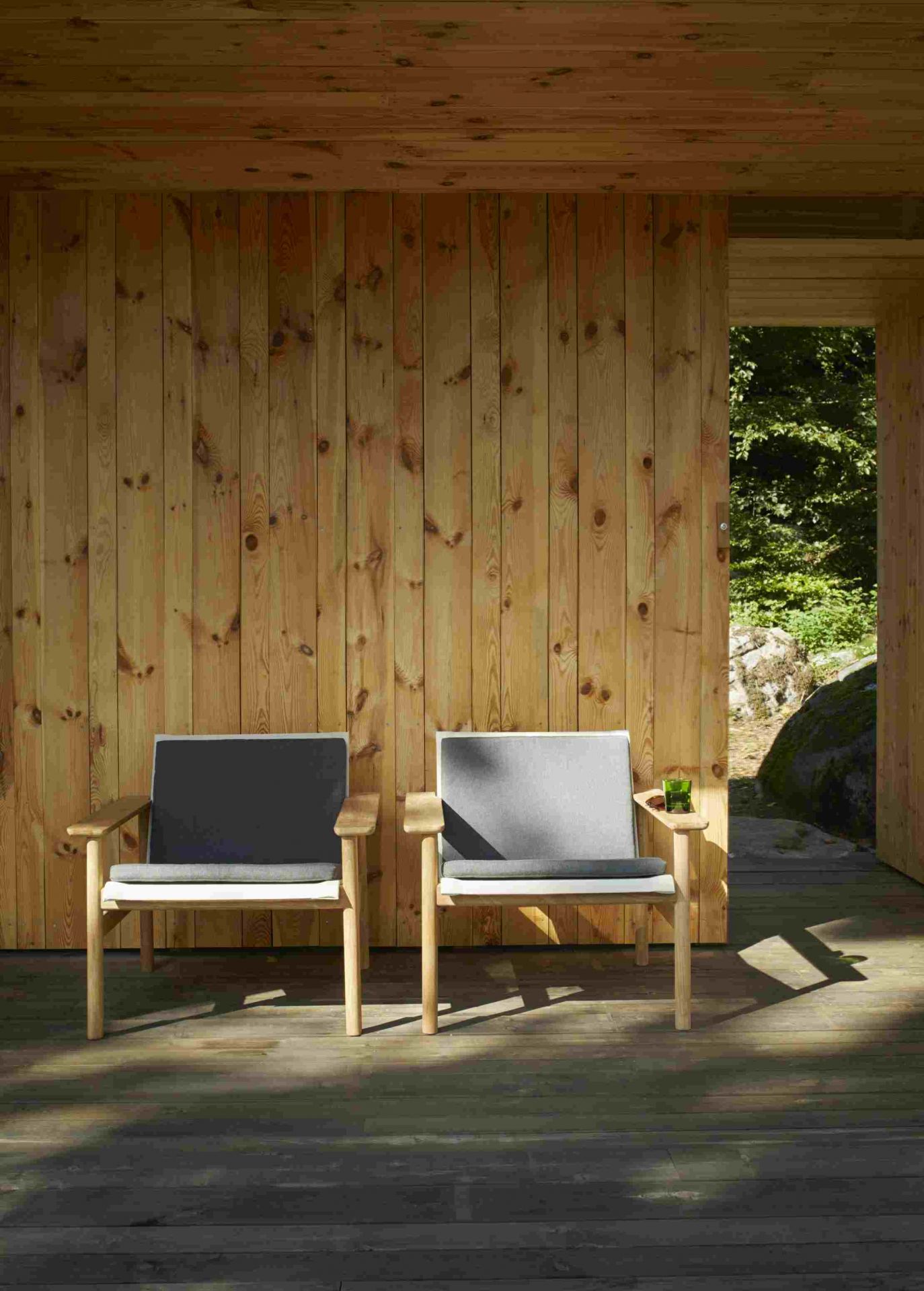 Pelagus Lounge Chair Cushion Skagerak by Fritz Hansen