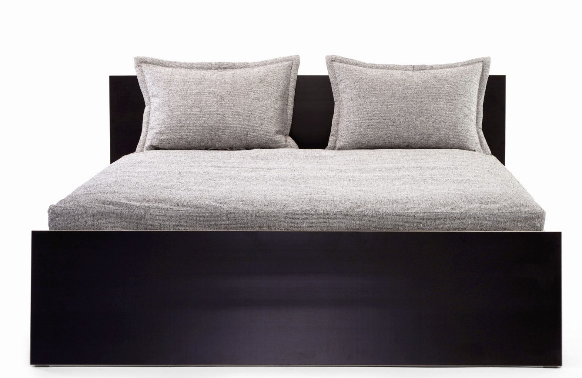 Stockholm bed birch multiplex with high headboard Richard Lampert 