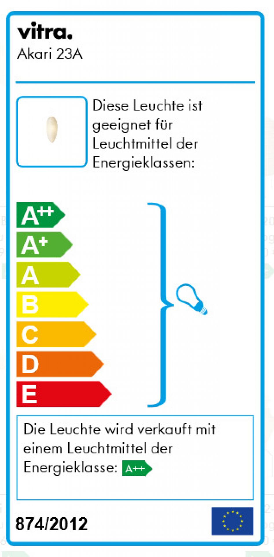 Akari 23A Pendant light Vitra