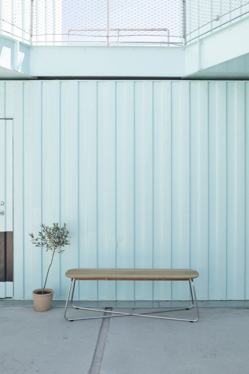Lilium Bench Bench Outdoor Skagerak by Fritz Hansen