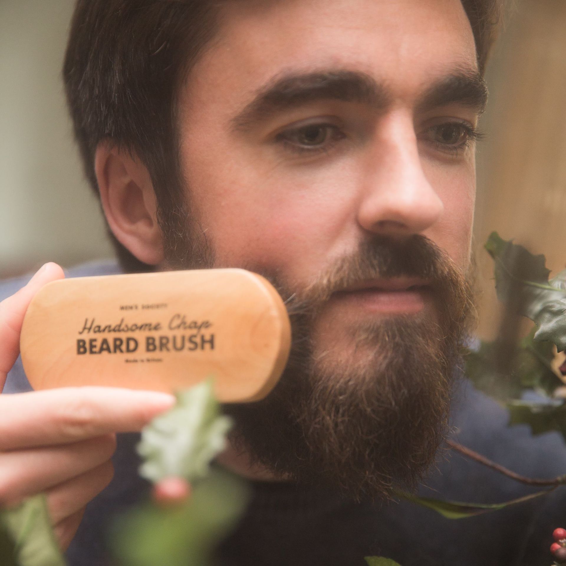 Beard Brush Men's Society SINGLE PIECES