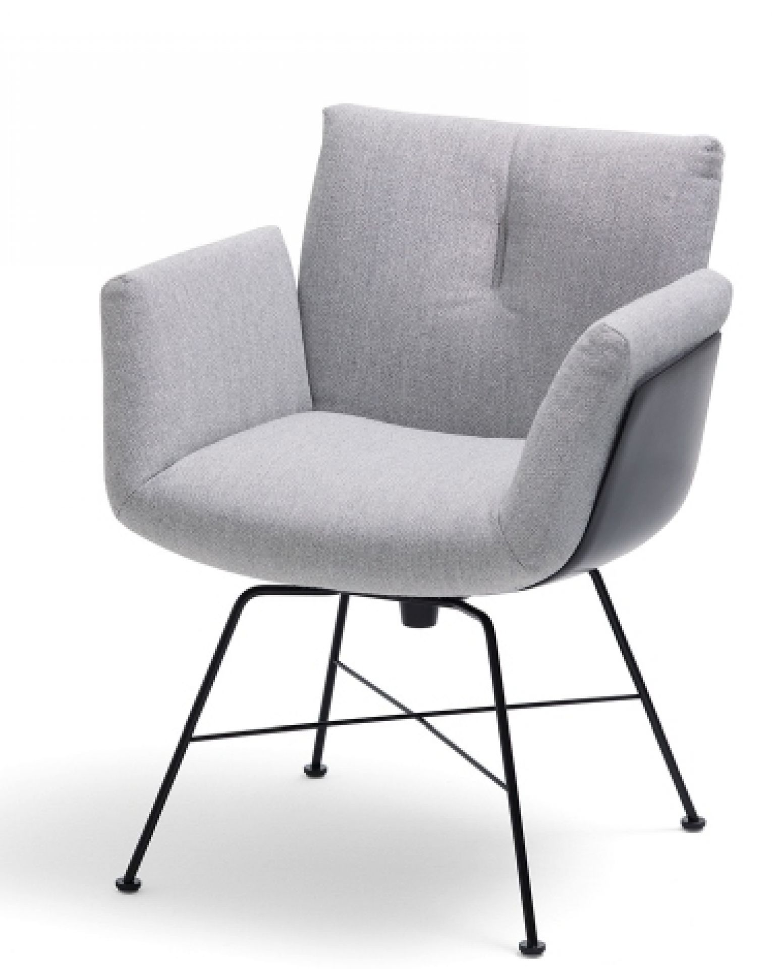 Alvo Armchair with 4-leg Wire frame Cor