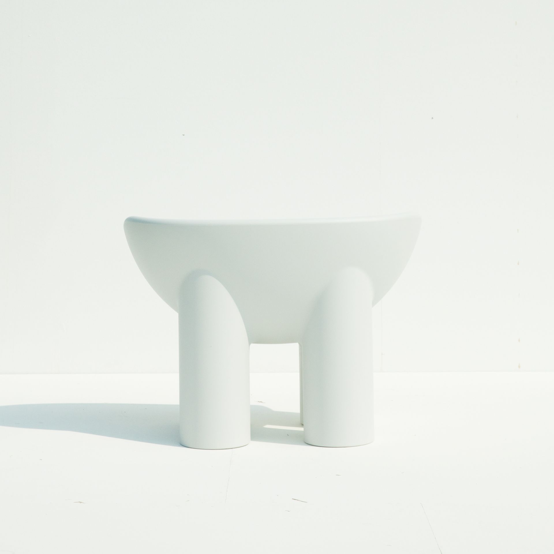 Roly Poly Armchair Driade Concrete