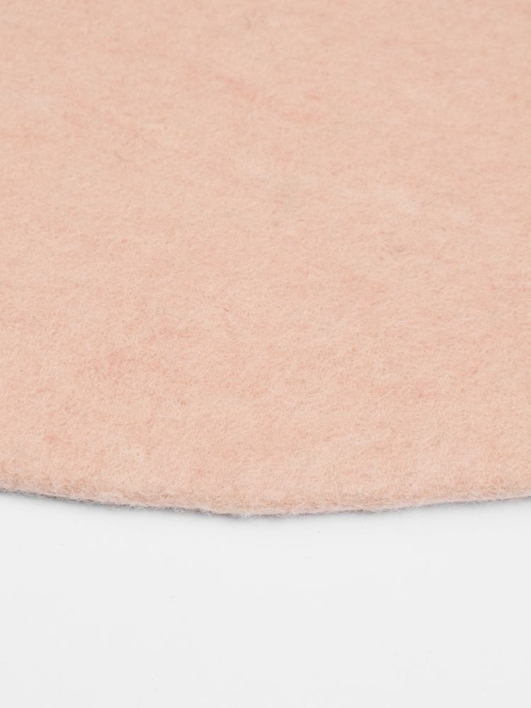 Mono Round Felt Rug Ø 160 cm myfelt Merle (Pink)