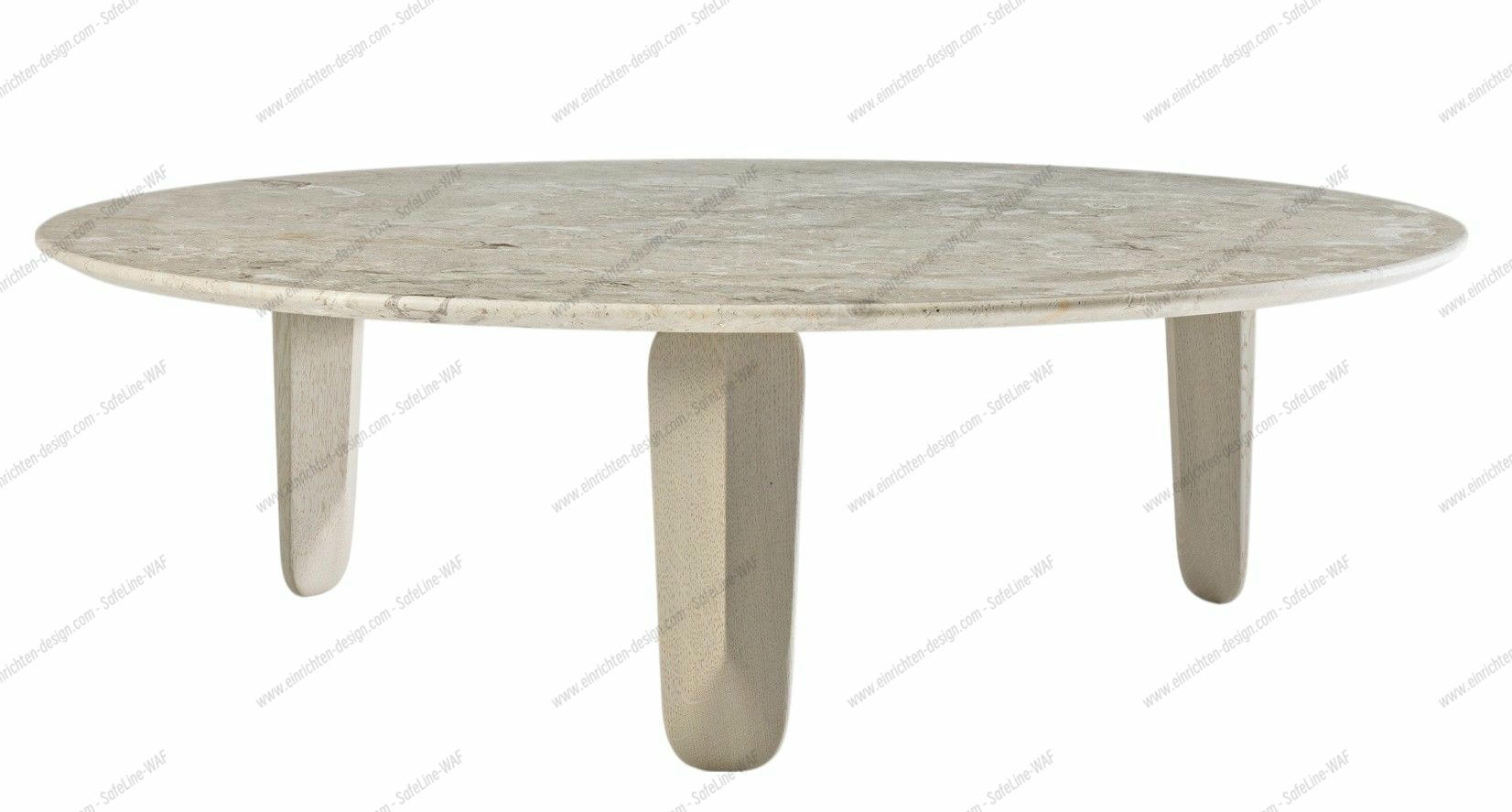Kuyu Marble Round Marble Coffee Table Round Zeitraum