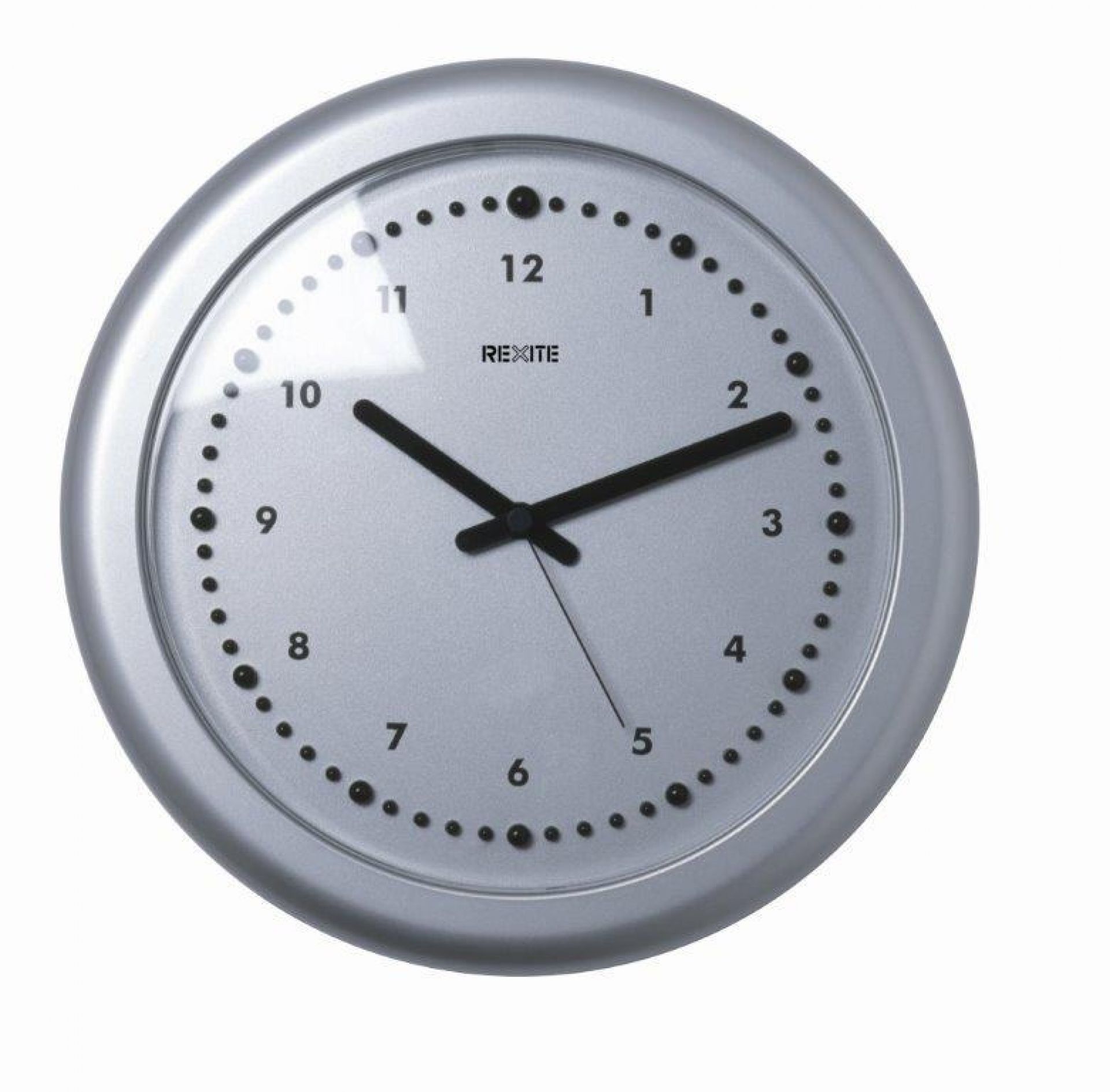 Zero Wall Clock Aluminiumausführung Rexite