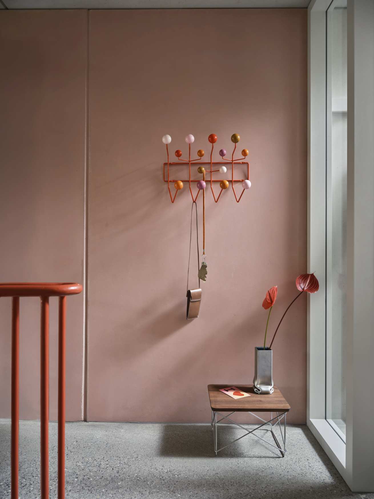 Eames Hang it all coat rack Warm Vitra 