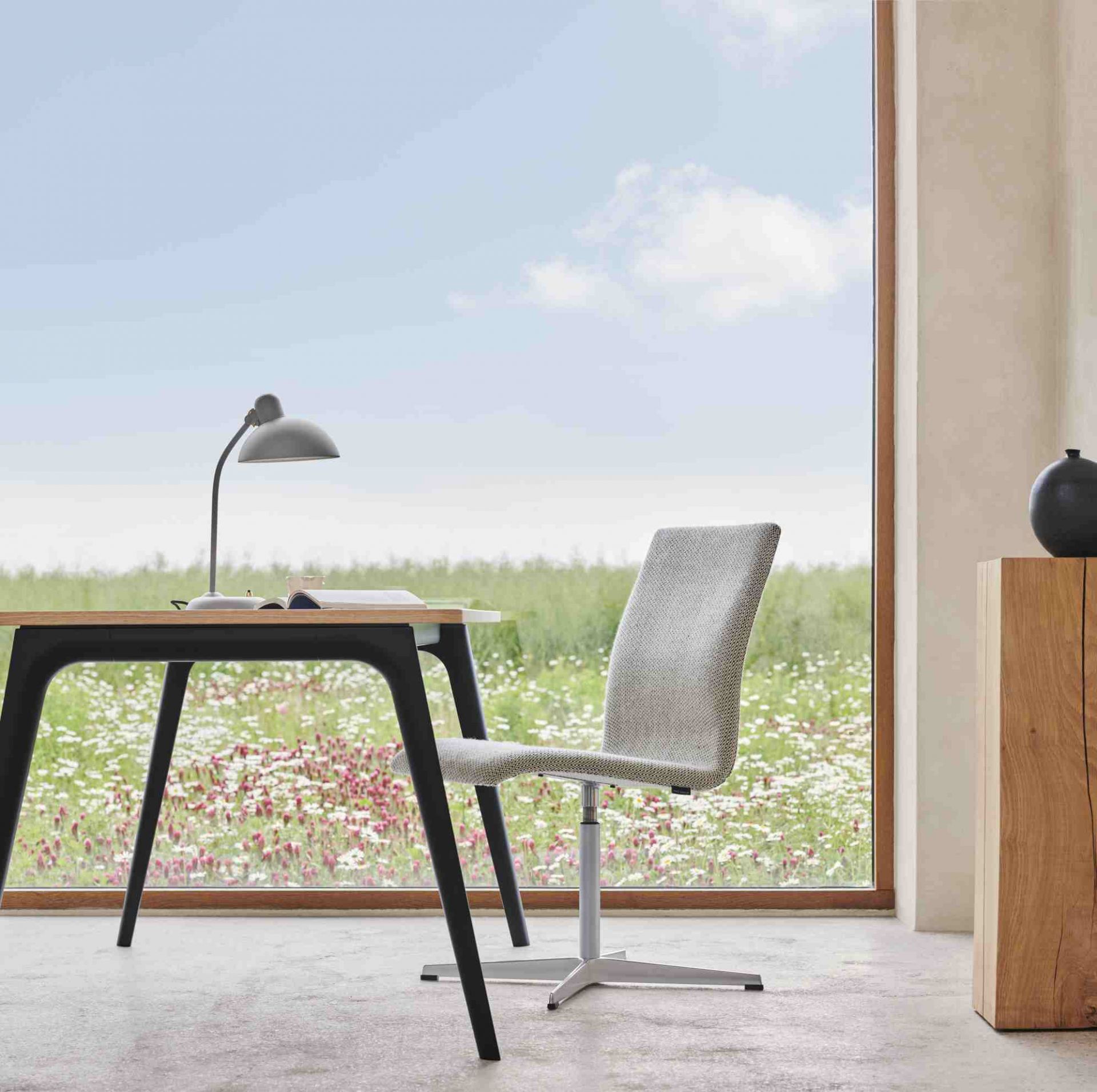 6556 T Table Lamp KAISER idell Fritz Hansen Easy grey