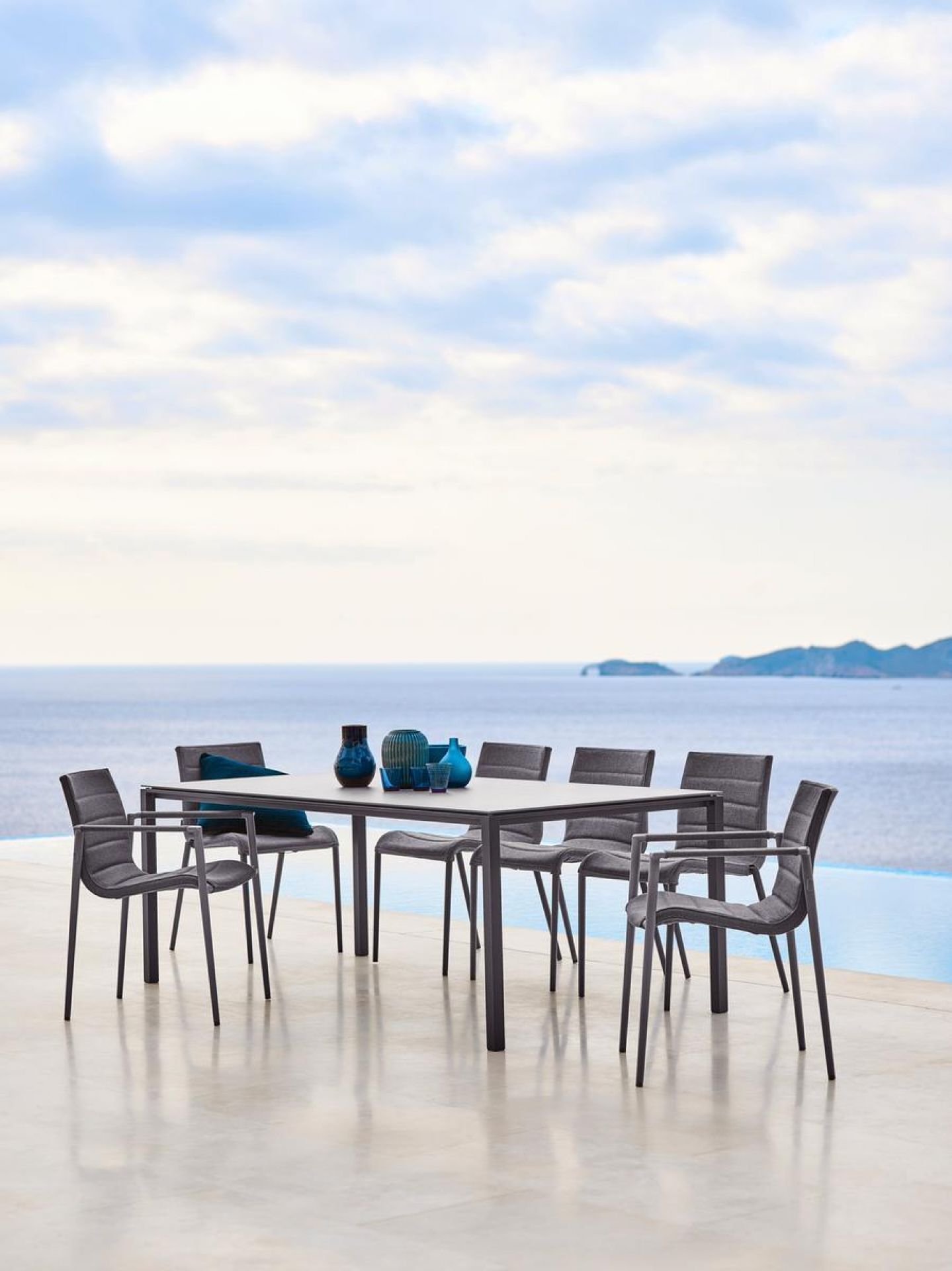 Core Outdoor Chair AirTouch Grey Cane-Line SINGLE PIECES