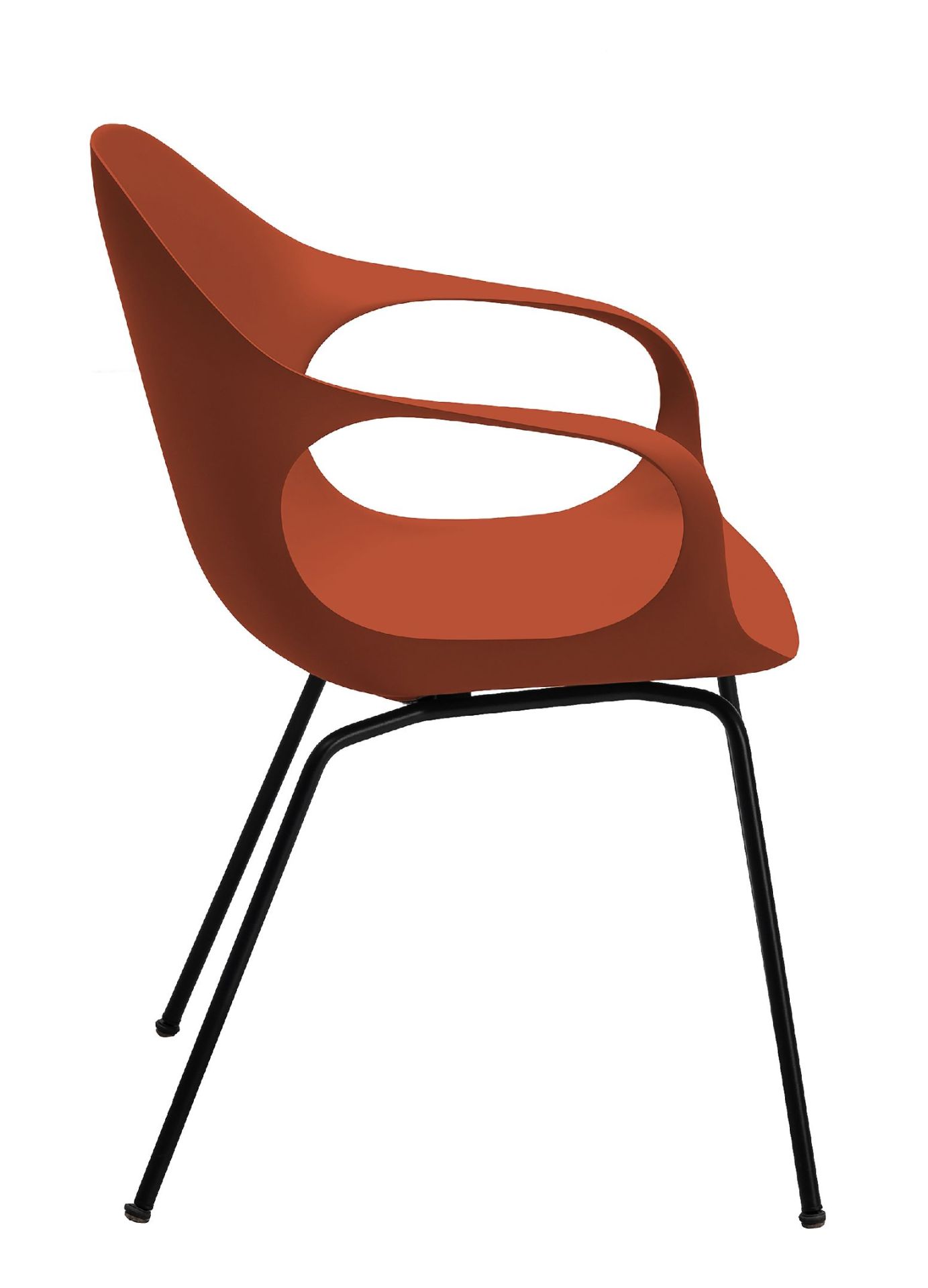 Elephantino armchair four-legged frame Kristalia