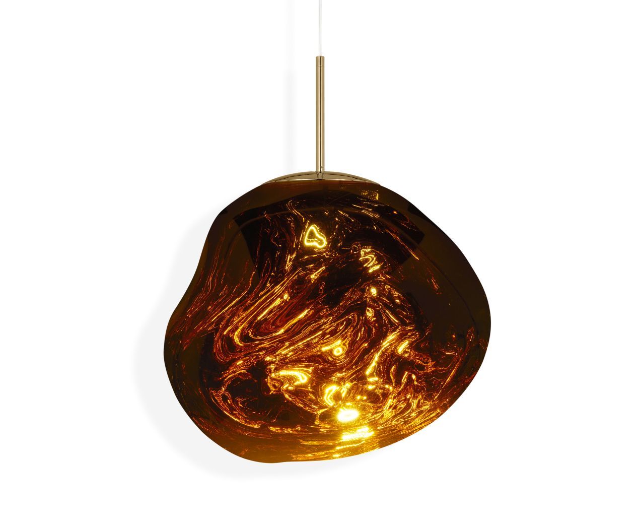 Melt LED pendant light Ø 50 cm / GOLD Tom Dixon SINGLE PIECE