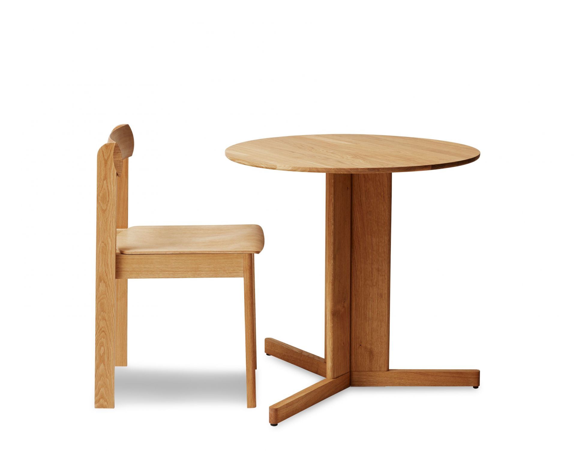 Blueprint Chair white oiled oak Form & Refine
