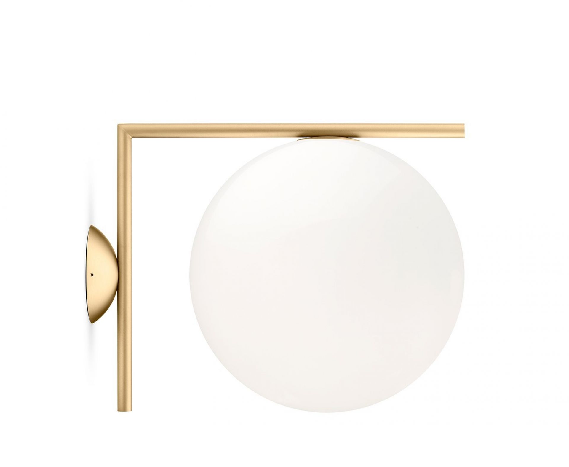 IC Lights C/W2 Wall lamp / ceiling lamp Flos brass
