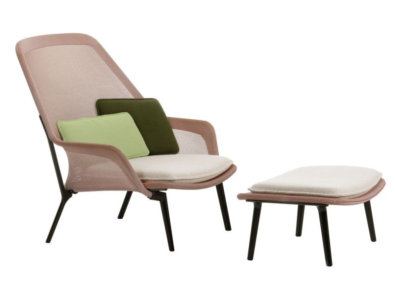 Slow Chair &amp; Ottoman Armchair Vitra