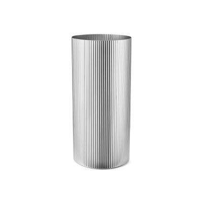 Bernadotte Vase Stainless steel Large Georg Jensen