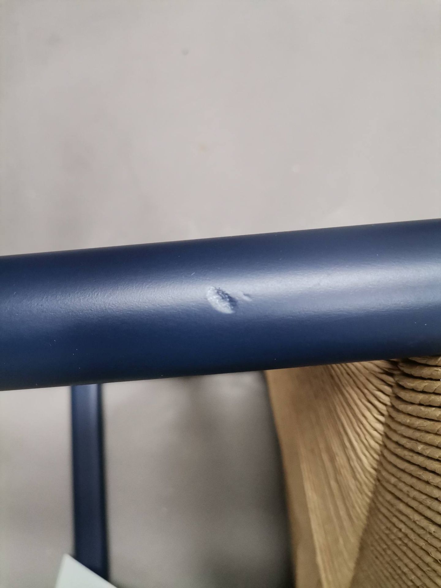 CH53 Stool BLUE CHS Carl Hansen & Søn IMPERFECT ITEMS