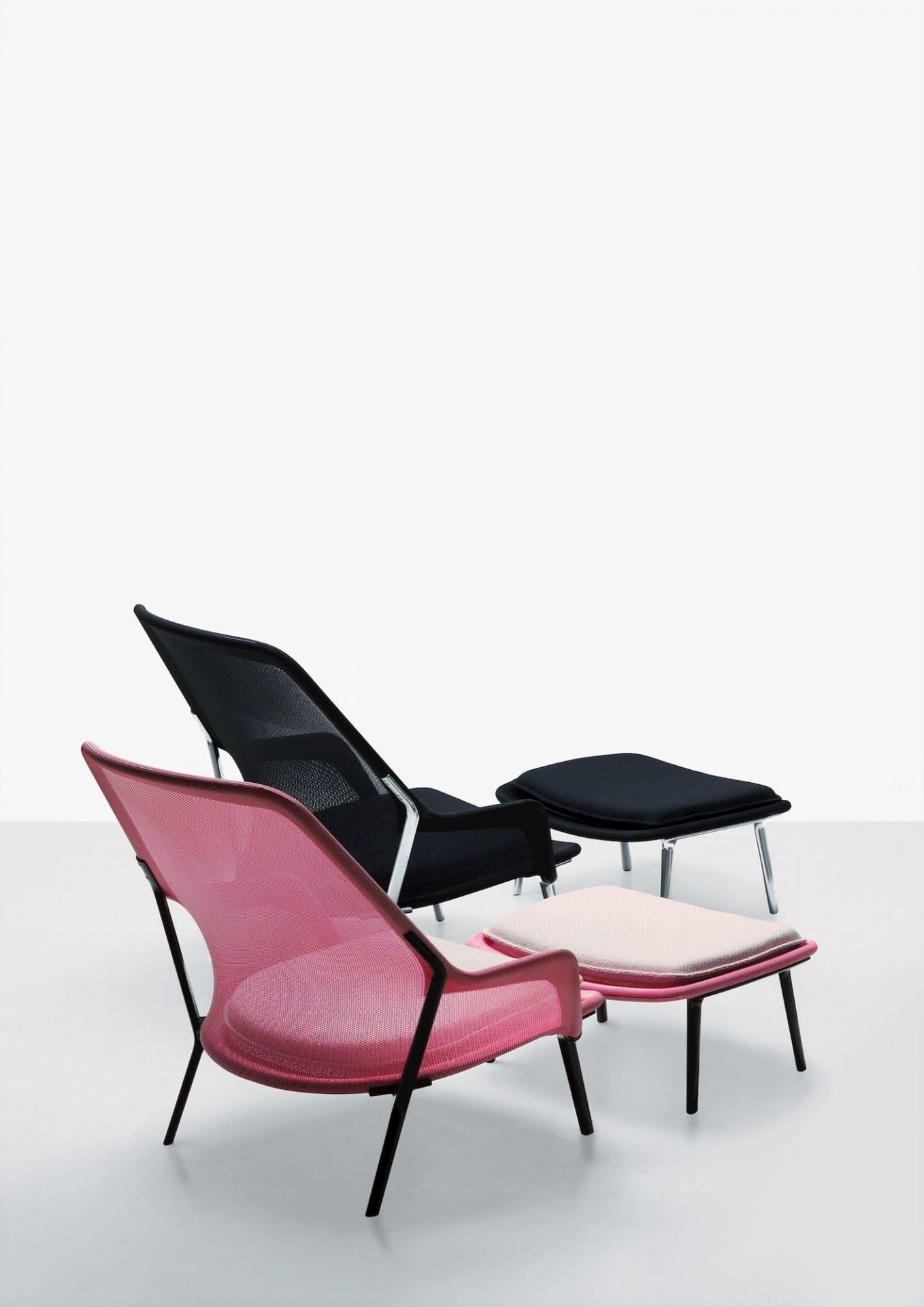 Slow Chair &amp; Ottoman Armchair Vitra