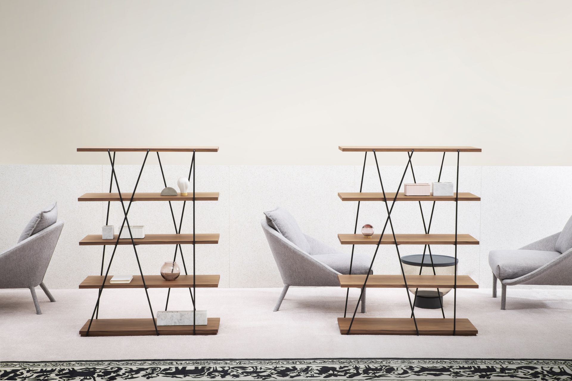 Matassa Shelf Walnut Miniforms