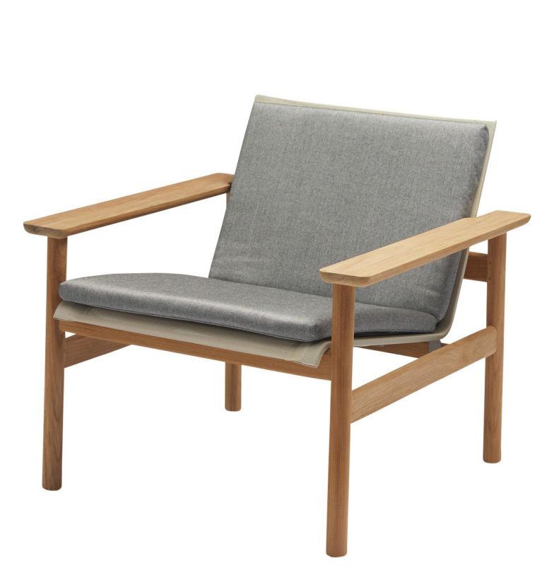 Pelagus Lounge Chair Cushion Skagerak by Fritz Hansen