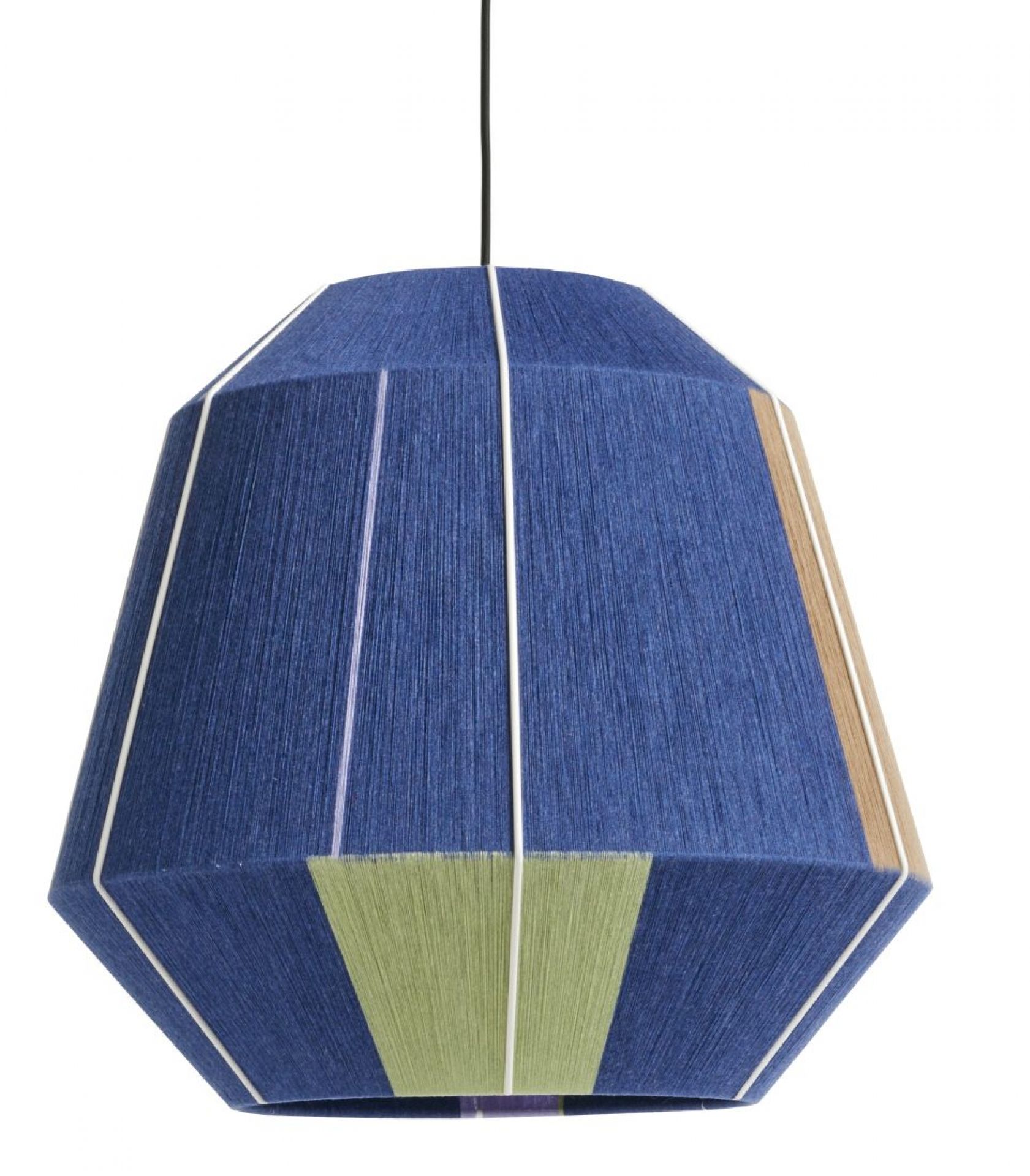 Bonbon Shade Lampshade Hay Blue Tones 50 cm