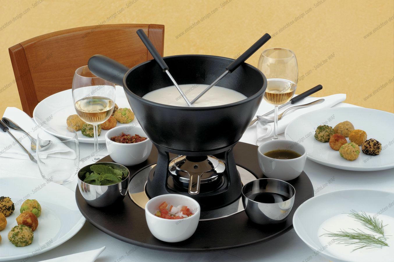 SG56/PEN B Fondue pan Alessi