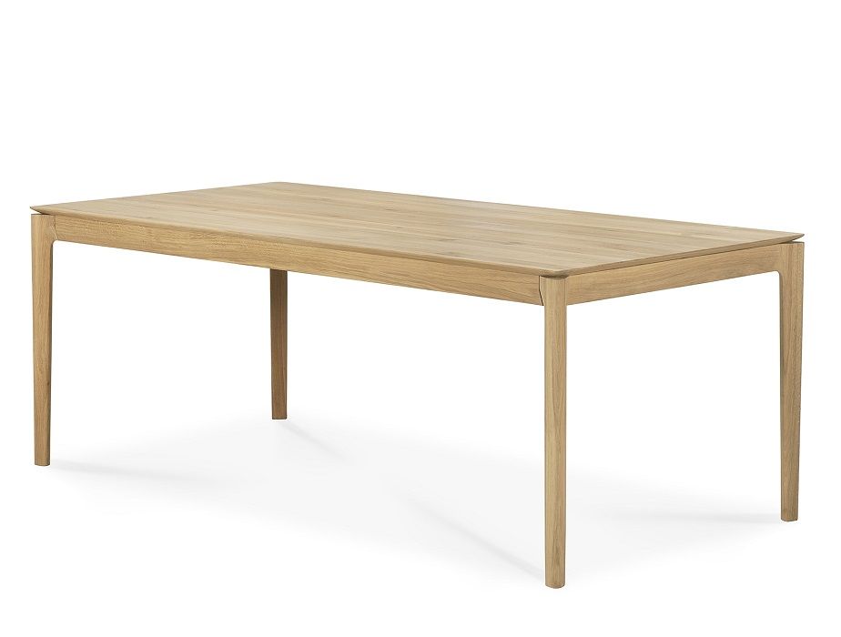 Bok Extendable Table Oak Rectangular Ethnicraft
