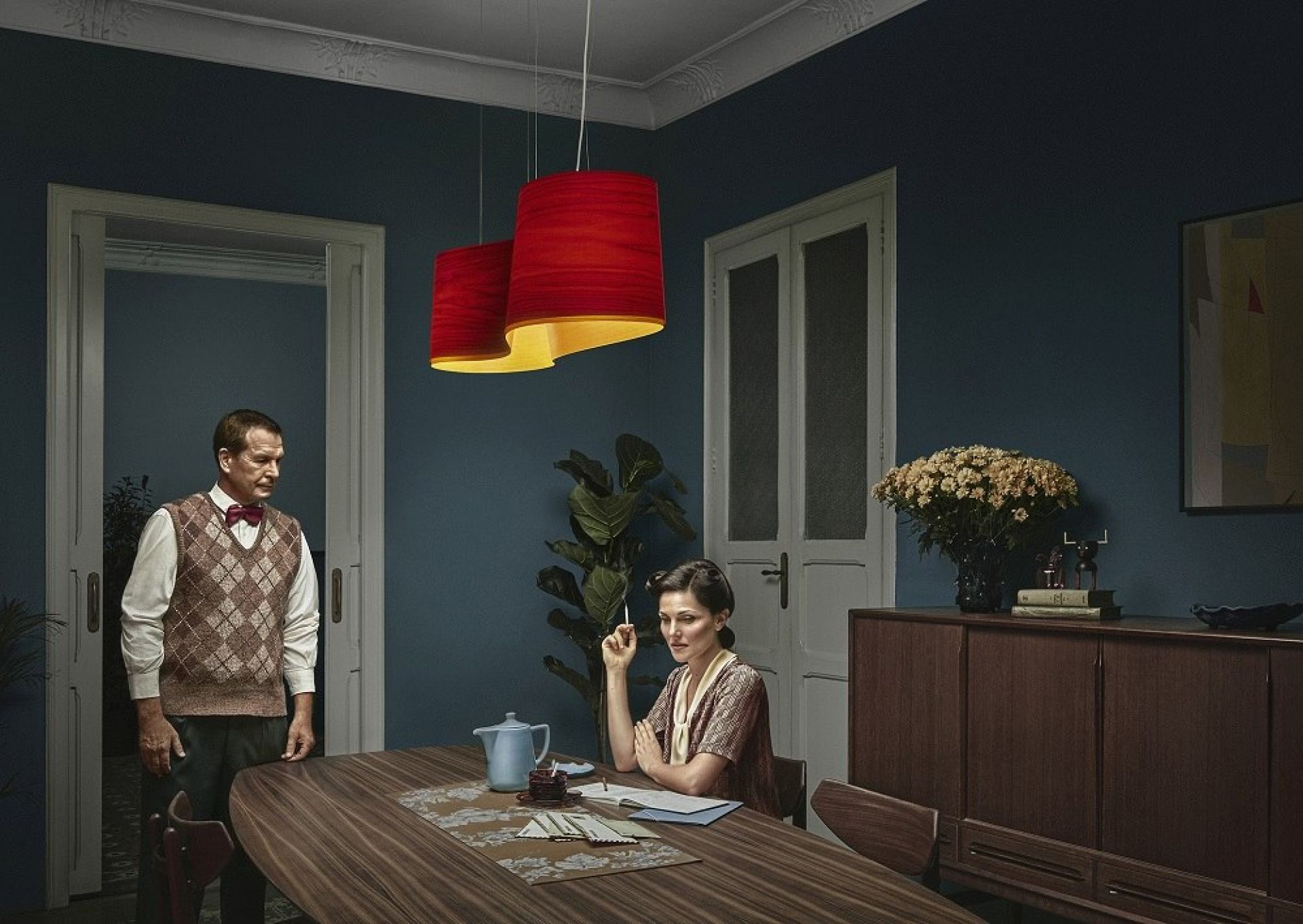 New Wave Suspension Pendant lamp LZF Lamps
