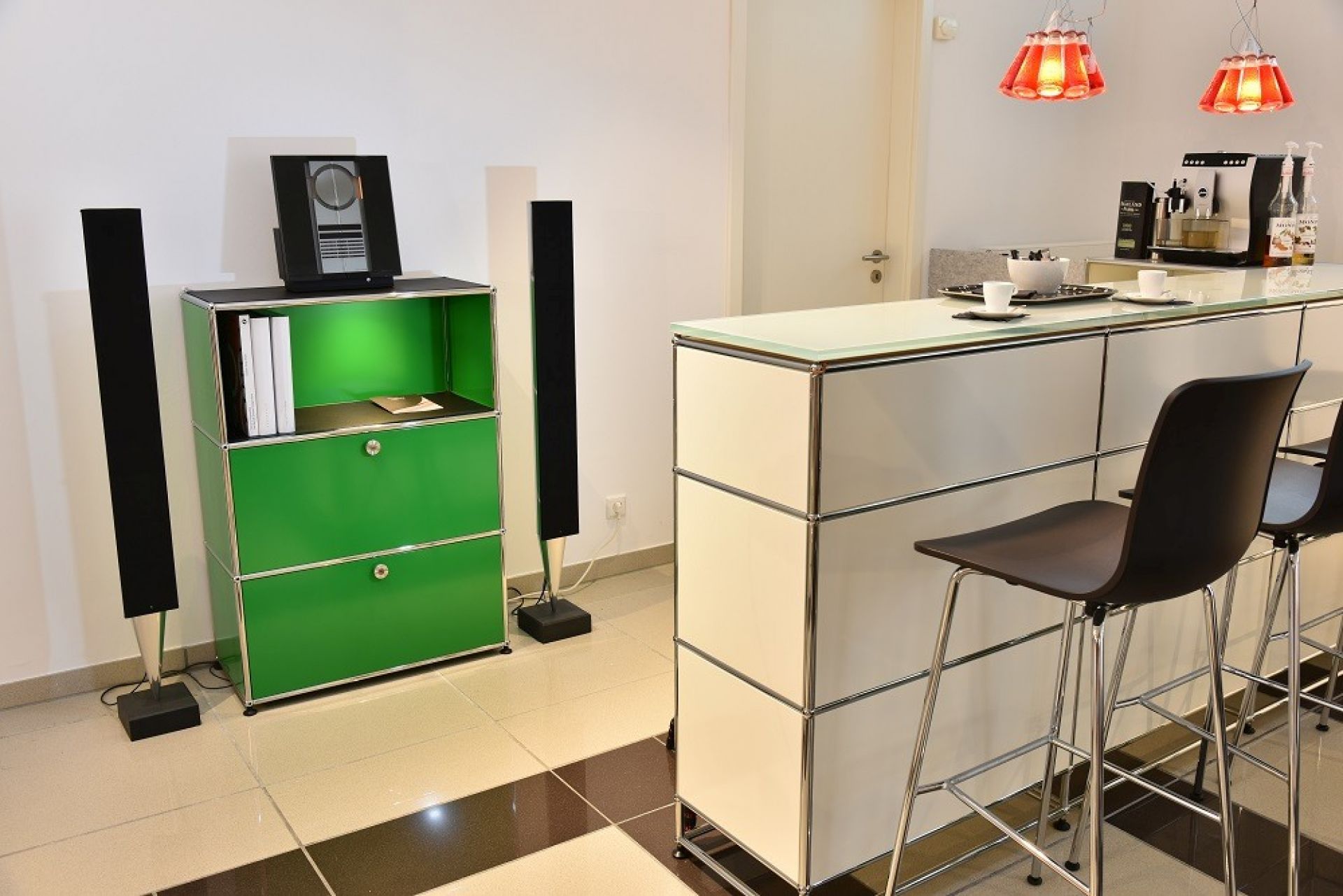 Leather cover for USM Sideboard 50x35 cm Leather on Top