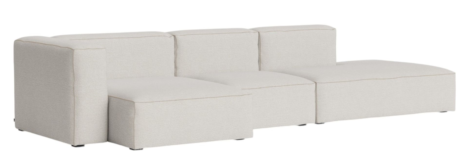 Mags Soft Sofa 3-seater Combination 4 with armrest left Hay 