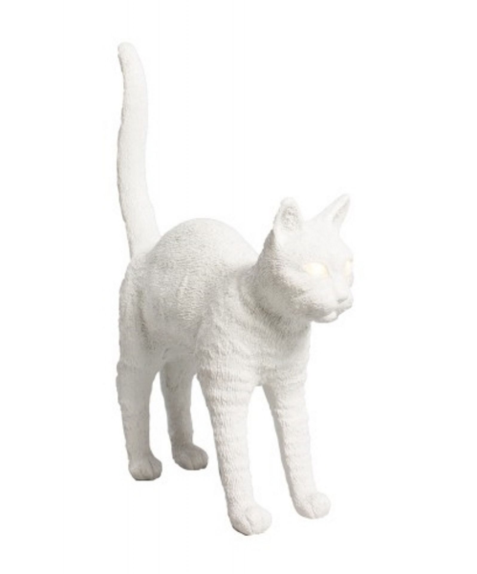 Jobby Cat Lamp Table lamp Seletti White SINGLE PIECES