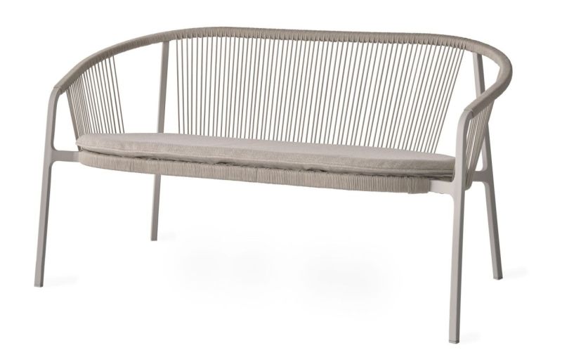 Lagrasse two-seater outdoor sofa Vipp
