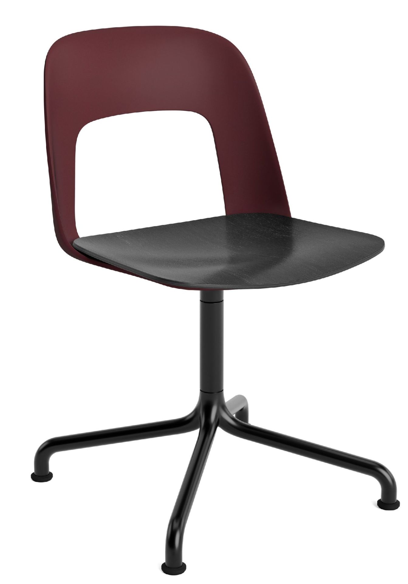 Layout Side Chair 152 4-star swivel chair Hay 