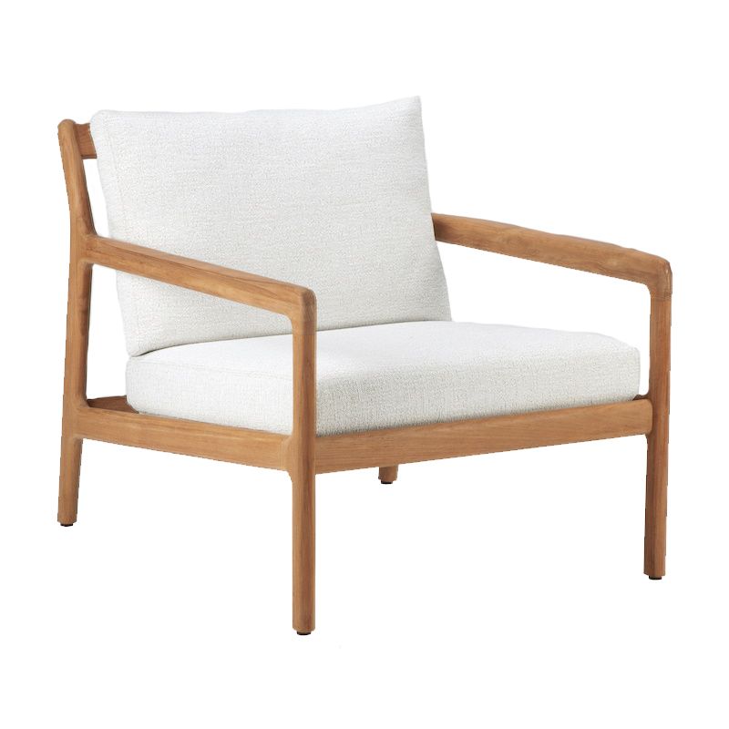 Jack Outdoor 1-Seater Lounge chair Teak Ethnicraft 