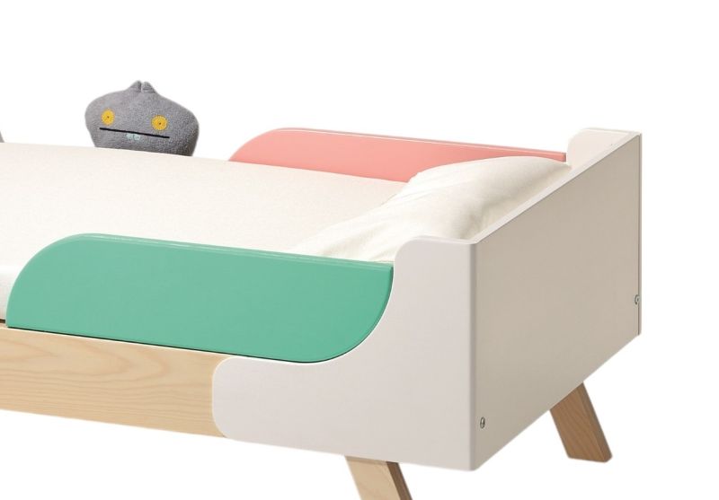 Fall guard for Famille Garage baby cot / cot set of 2 ICE GREEN AND PINK Richard Lampert SINGLE PIECES