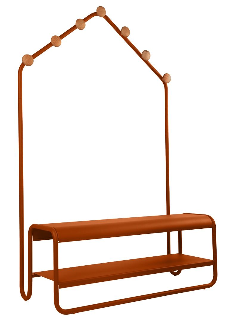 Funambule Coat rack bench Indoor Fermob