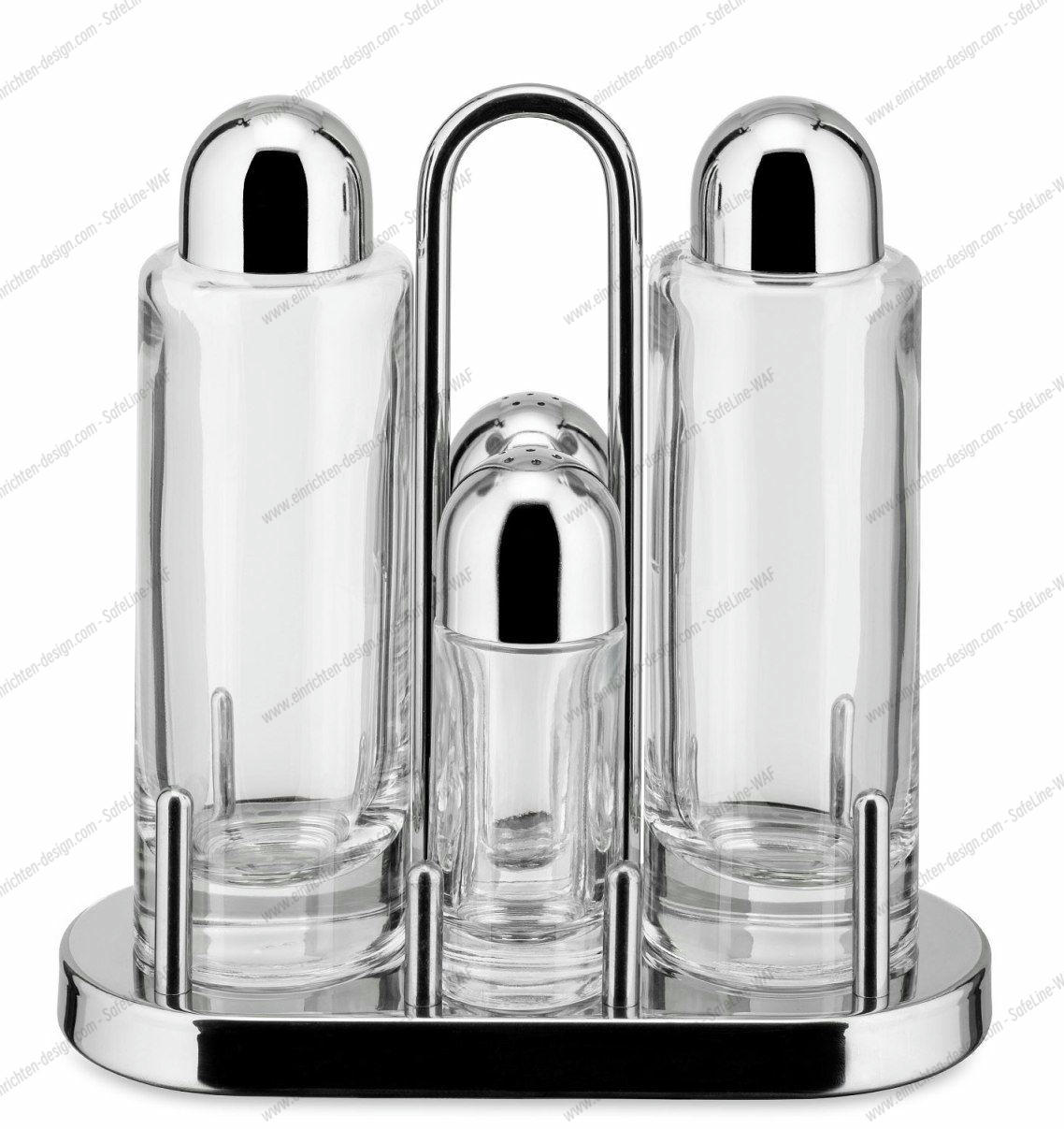 5070 Oil, vinegar, salt and pepper cruet Alessi