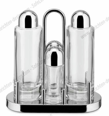 5070 Oil, vinegar, salt and pepper cruet Alessi