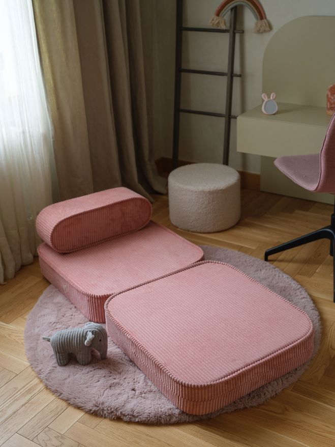 Children's folding chair Wigiwama Pink Mousse