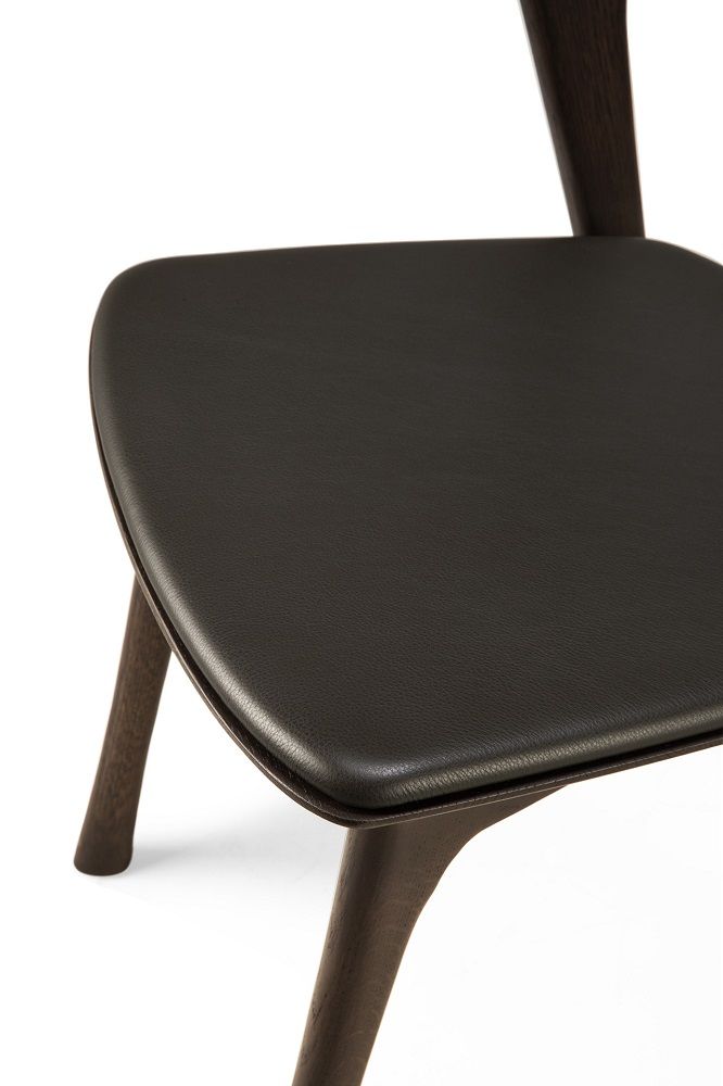 Bok Chair Oak brown / Leather brown Ethnicraft 