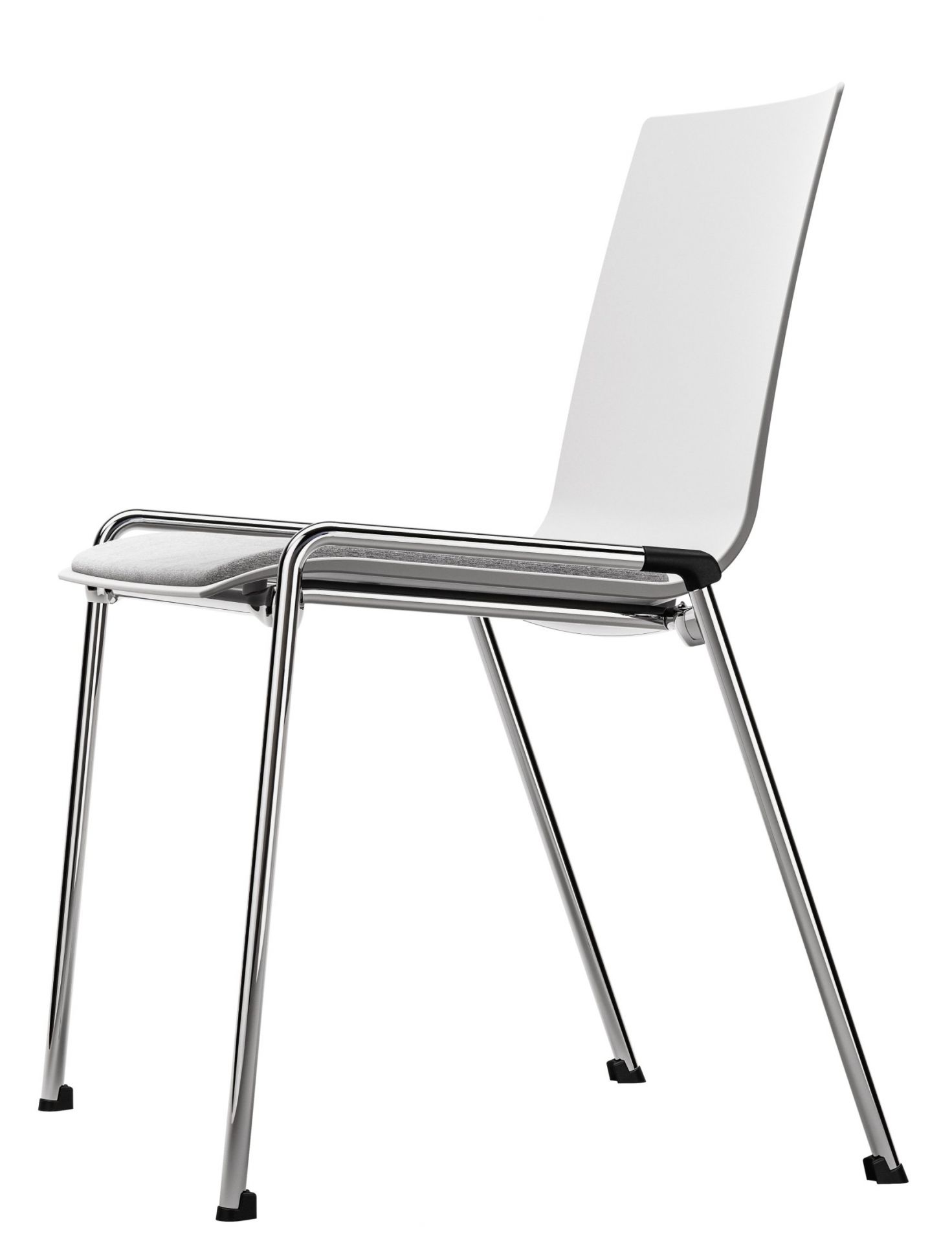 S 260 SP Chair without armrest with mirror upholstery Thonet 