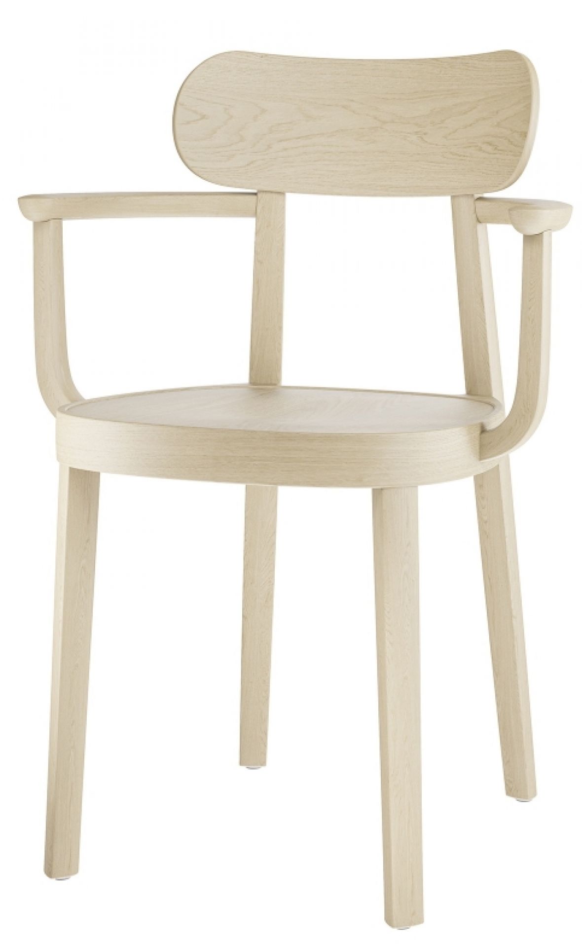 Wooden chair with Armrests 118MF / 118 MF Thonet