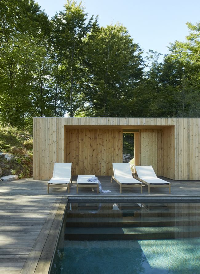 Pelagus Sunbed Outdoor Skagerak by Fritz Hansen
