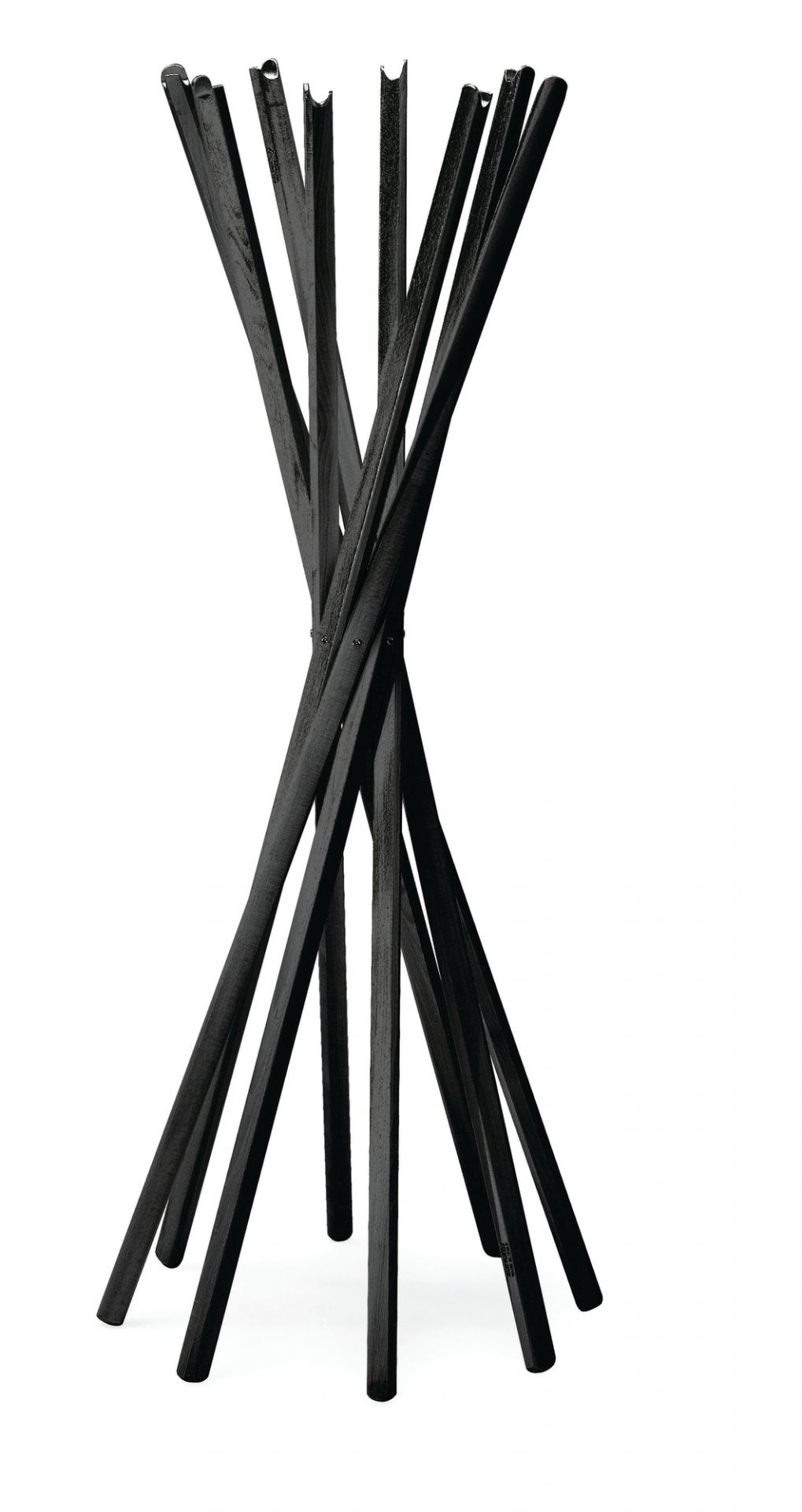 Sciangai Clothes Stand grey lacquered ash Zanotta
